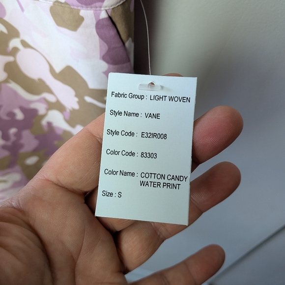 NWT ! INDYEVA VANE Short Overalls Camo Size Small Color Purple, Green And Cream - Picture 7 of 15